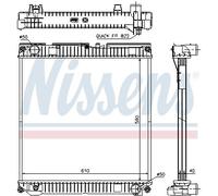 NISSENS 67224A Engine radiator