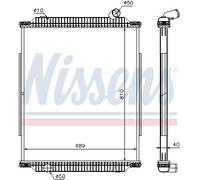 Radiator/Parts NISSENS 672450