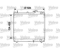 Radiator/Parts Valeo 734162 for SUZUKI