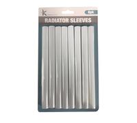 Radiator Pipe Covers Sleeves Classic Style White 15mm (8)