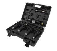 Radiator Pressure Tester Cooling System, 5PCS Cooling System Pressure Test Kit with Gauge Efficient High Accuracy Universal Fit for Automotive