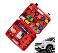 Radiator Pressure Tester Kit | Precision Automotive Tools,Radiator Pump Pressure Leak Detection Kit | for Vehicle Truck RV Water Tank Engine Hydraulic