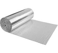 Radiator Reflector Foil Insulation 10m x 60cm Reflective Sheet 3mm Thick Radiator Foil Bubble Wrap Insulation to Prevent Heat Loss - Easy to Cut and Install with 12 Sticky Pads (60 x 38 x 1.5mm) (2)