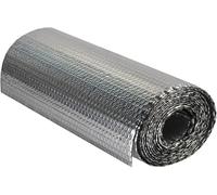 Radiator Reflector Foil Panels - Self-Adhesive Thermal Insulation Wrap Easy Install Aluminium Bubble Membrane 1X30M/3.28X98.4FT - Energy Saving Solution