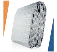 Radiator Reflector Panels 5m x 0.6m, Bubble Radiator Insulation Foil Reflector, Thick DIY Radiator Foil Reduces Heat Loss for Home Saves Energy