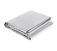 Radiator Reflector Panels, Aluminium Double Bubble Insulation Roll Self-Adhesive Reflective Silver Multiple Sizes(1x4m)
