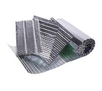Radiator Reflector Panels, Self Adhesive Double Layer Aluminum Foil Bubble Thermal Insulation Roll 1x(1-10) m(1x9m)