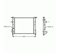 AVA RTA2197 Cooling Radiator