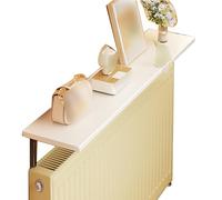 Radiator Shelf Heavy-Duty 25kg/55lb Capacity Extra Wide Table for Living Room Stylish Yellow Design 120x30cm/47x12in Ideal Home Décor Solution