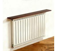 Radiator Shelf with Brackets20x130cm Floating Wood Plant Shelf HeatDeflecting Indoor Décor for Home Maximizes Space & Enhances Room Ambiance