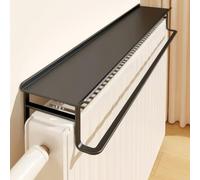 Radiator Shelf Without Drilling, Floating Storage Shelf for Home Decoration, Versatile Design, 50cm Length