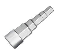 Radiator Spanner, Radiator Key, Universal Radiator Spanner, 5-Stage Radiator Valve Key, Step Wrench with Square Socket 1/2 Inch Ratchet Drive Radiators, for Multiple Sized Radiator Valves Removal