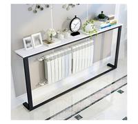 Radiator Storage Shelf, Narrow Sofa Table Behind Couch, Floor-Standing Long Shelf for Living Room, Bedroom, Entryway, Utilize Space Above Radiator
