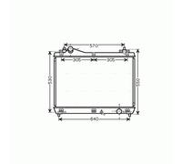 AVA SZ2103 Cooling Radiator