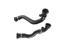 Radiator Tank Hose Pipe Compatible with BMW for E46 323i 325i 328i 330i 1998-2006 Car Radiator Coolant Hose 17127510952 11534460438(Upper and Lower)