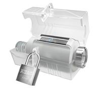 Radiator Thermostat, Protective Cover with Upgrade Lock, Thermostatic Sensors, Smart Universal Protection Box, More Space, Additional Clips, for AVM FRITZ, Honeywell Home