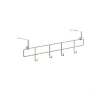Radiator Towel Rail, Iron Heating Element Hanger for Bathroom, No Drill Towel Holder Rack, Compact Storage Shelf Over Radiator, White or Black(White)
