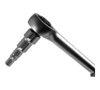 Radiator Valve Ratchet Set 1/2in | Radiator valve ratchet set | Multiple size compatibility | Chrome plated finish | Storage pouch included