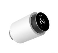 Radiator Valve with For Zigbee Smart Home Support for Hands-Free Temperature Control and Precise Energy Usage Visualization (1 pc)