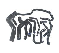 Radiator Water Hose Compatible with Infiniti for FX35 S50 3.5L VQ35DE 2003 2004 2005 2006 2007 2008 Car Radiator Coolant Hose Pipe Silicone Radiator Hose Kit(Black)