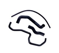 Radiator Water Hose Compatible with Infiniti for G35 Z33 V35 VQ35DE 2003 2004 2005 2006 2007 Silicone Coolant Radiator Hose Water Tank Engine Pipe Kit(Black)