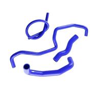 Radiator Water Hose Compatible with Infiniti for G35 Z33 V35 VQ35DE 2003 2004 2005 2006 2007 Silicone Coolant Radiator Hose Water Tank Engine Pipe Kit(Blue)