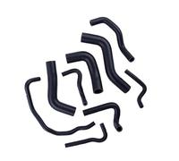 Radiator Water Hose Compatible with Mazda for Miata for MX-5 NA6C MK1 for Roadstar B6ZE 1.6L 1989 1990-1994 1995 1996 1997 Radiator Coolant Heater Hoses(Black)