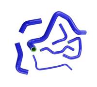 Radiator Water Hose Compatible with Seat for Leon MK1 for Cupra 180PS Silicone Engine Water Tank Pipe Coolant Radiator Hose Replacement Parts 7pcs(Blue)