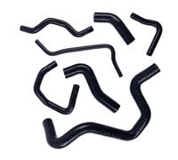 Radiators Pipe Hoses Compatible With Vw For Golf For Jetta For Bora For Beetle For Scirocco 2000 2001 2002 2003 2004 2005 Radiator Coolant Pipe Hose(Black)