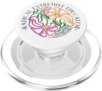 Radical Extremist Educator Teacher Feminist Activist free PopSockets PopGrip for MagSafe