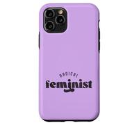 Radical Feminism, Minimal Statement Typography Case for iPhone 11 Pro