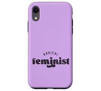 Radical Feminism, Minimal Statement Typography Case for iPhone XR