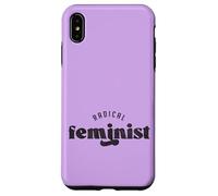 Radical Feminism, Minimal Statement Typography Case for iPhone XS Max