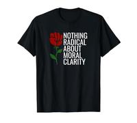 Radical Leftist Politics Progressive Liberal Value Graphic T-Shirt, Men, Black, S