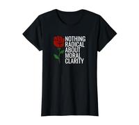 Radical Leftist Politics Progressive Liberal Value Graphic T-Shirt, Women, Black, S