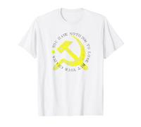 Radical Leftist Pro Socialism Marx Quote Value Graphic T-Shirt, Men, White, M