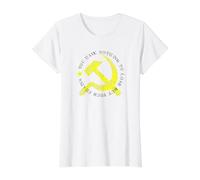 Radical Leftist Pro Socialism Marx Quote Value Graphic T-Shirt, Women, White, L