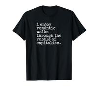 Radical Leftist Socialist Anti Capitalism Funny Value Graphic T-Shirt