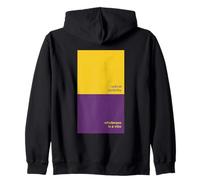 Radical Visibility Intersex Color Paint Swatch Zip Hoodie