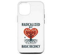Radicalized By Basic Decency Heart Tree Statement Case for iPhone 12/12 Pro