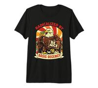 Radicalized by Basic Decency Kindness Peace Political Tees Premium T-Shirt