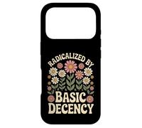 Radicalized by Basic Decency Retro Wild Floral Women Case for iPhone 17 Pro