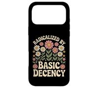 Radicalized by Basic Decency Retro Wild Floral Women Case for iPhone 17 Pro Max