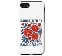 Radicalized By Basic Decency Vintage Art Floral Case for iPhone SE (2020) / 7/8