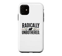 Radically Unbothered Capybara Meme Funny Calm Rodent Case for iPhone 11