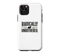 Radically Unbothered Capybara Meme Funny Calm Rodent Case for iPhone 11 Pro