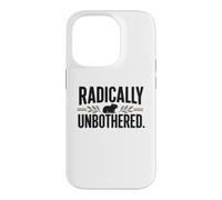 Radically Unbothered Capybara Meme Funny Calm Rodent Case for iPhone 14 Pro