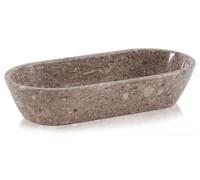 Radicaln Marble Dough Bowl 10" Inches Oceanic Handmade Key Bowl For Dining Table Décor, Ideal Decorative Bowl, Entryway Décor & Farmhouse Décor