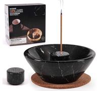 Radicaln Marble Incense Holder 5.5" Inches White Handmade Aesthetic Room Decor & Apartment Essential, Aromatherapy Holder for Incense Sticks, palo Santo Stick for Incense Burner