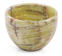 Radicaln Marble Shaving Bowl 3'' Green Onyx Handmade for Men - Soap Bowl Barber Accessories, Kit Bowl - for Shaving Gel